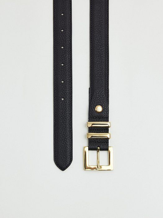 Belt made of textured leather 99710061-377