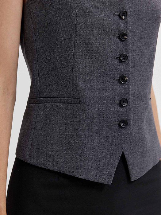 Classic vest made of 100% wool 408440023-139