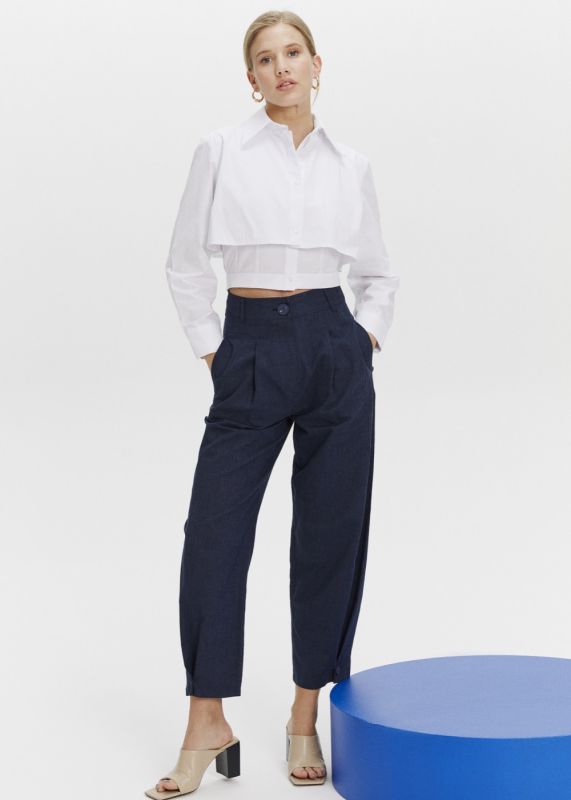 Linen Baggy Pants