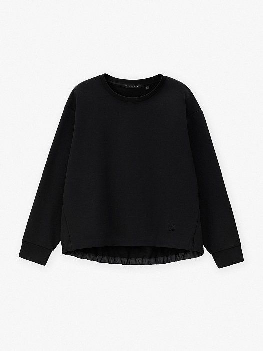 Sweatshirt with elastic band 16842227M1-167