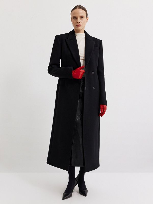 Fitted wool coat 431130153-167