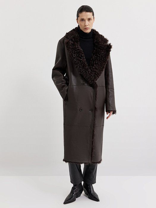 Double-sided sheepskin coat 904030146-170