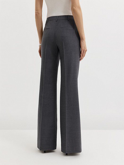 Flared wool suit pants 408450247-139