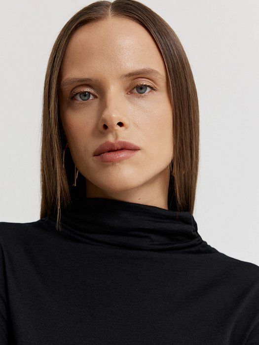 Draped turtleneck 425020225-167