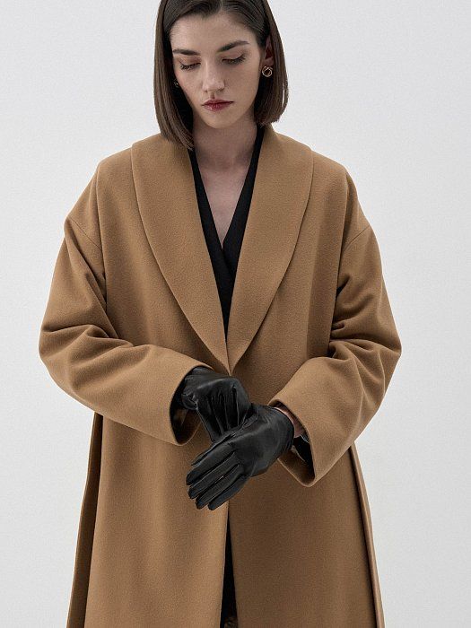 Double-breasted wool coat 424430121-262