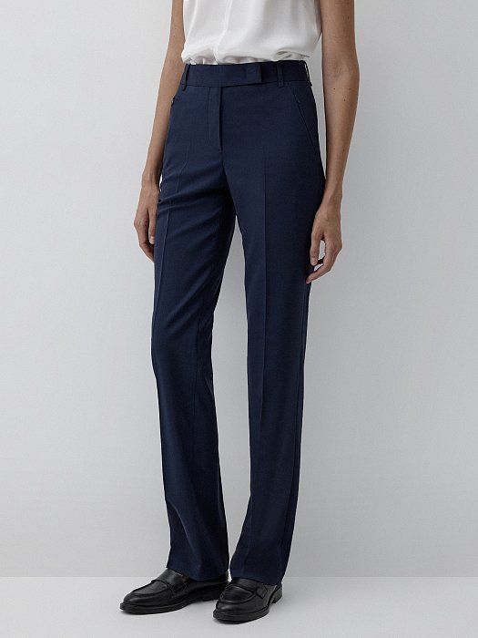 Straight pants in wool suit 40825225M2-140