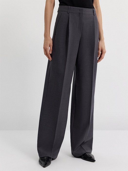 Classic wool blend pants 409150065-175