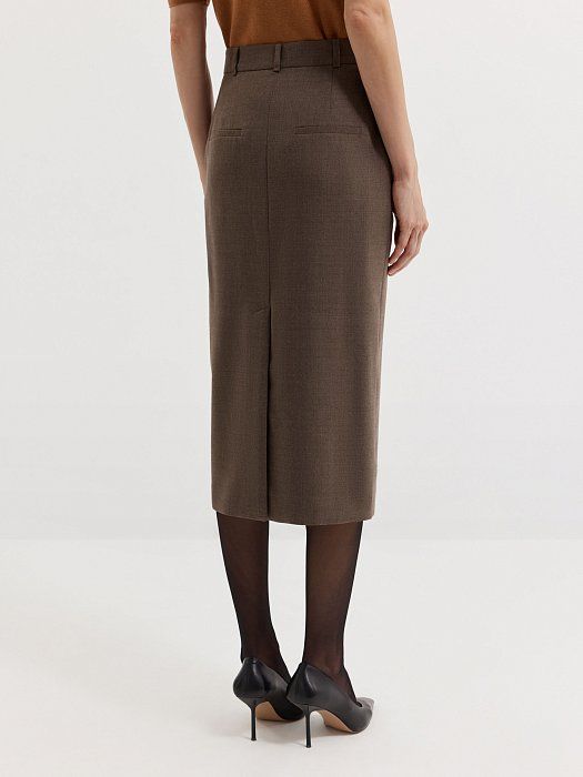 Straight midi skirt 432060154-130