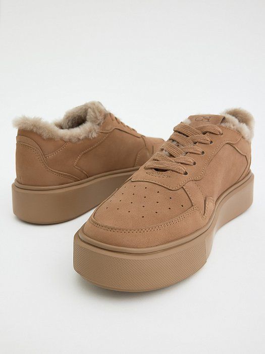 Warmed nubuck sneakers 902380027-262