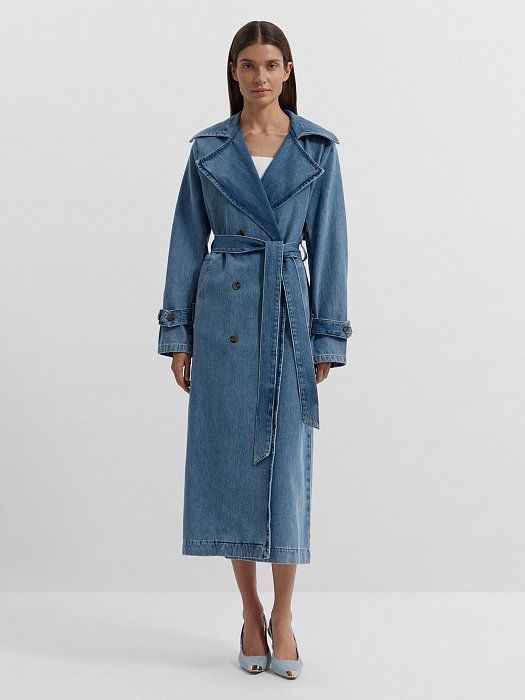 Denim raincoat 330930111-797