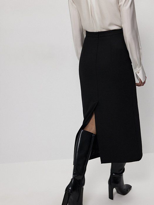 Midi length skirt 142260070M2-167