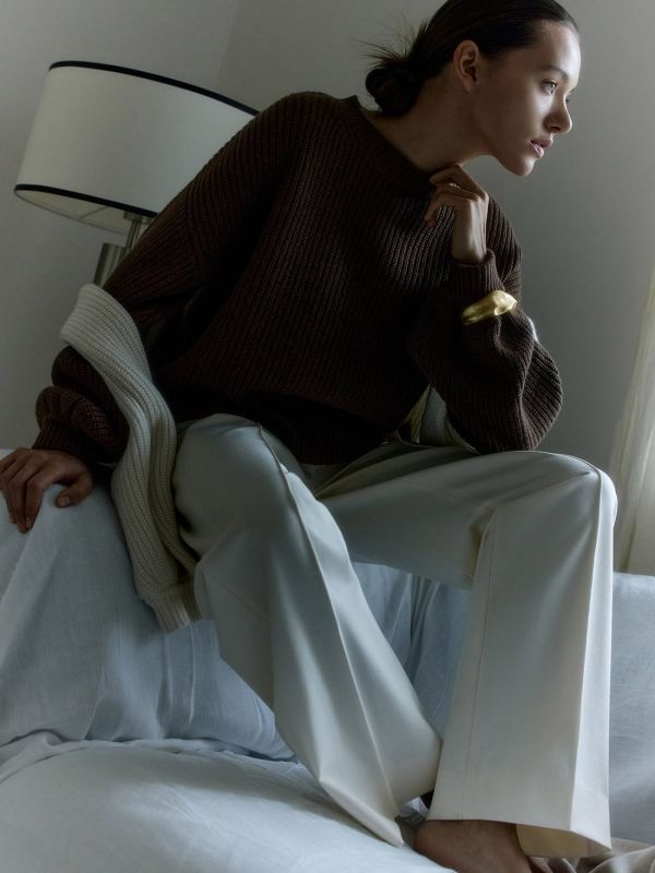 Sweater with wool and cashmere 427020113-024