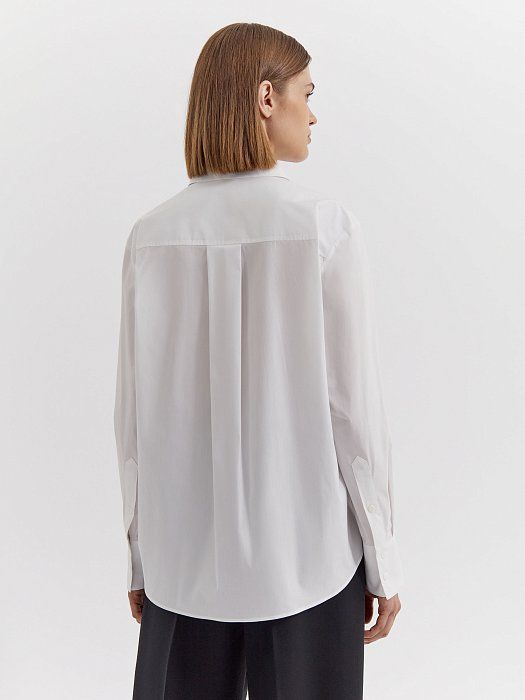 Blouse with scallops 331190376-002