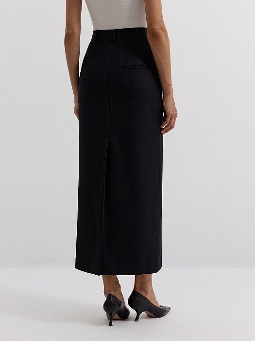 Suit wool maxi skirt 427460079-167