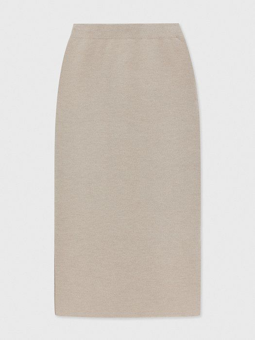 Merino wool midi skirt 404960162-727