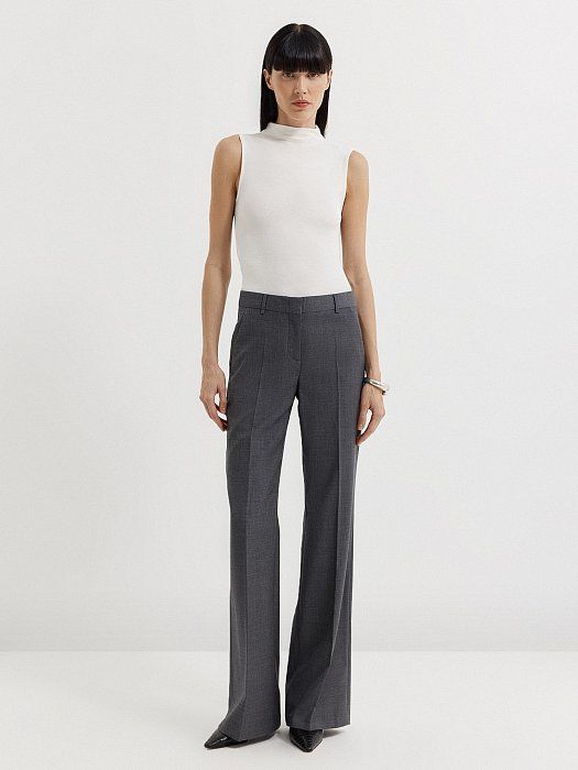 Flared wool suit pants 408450247-139