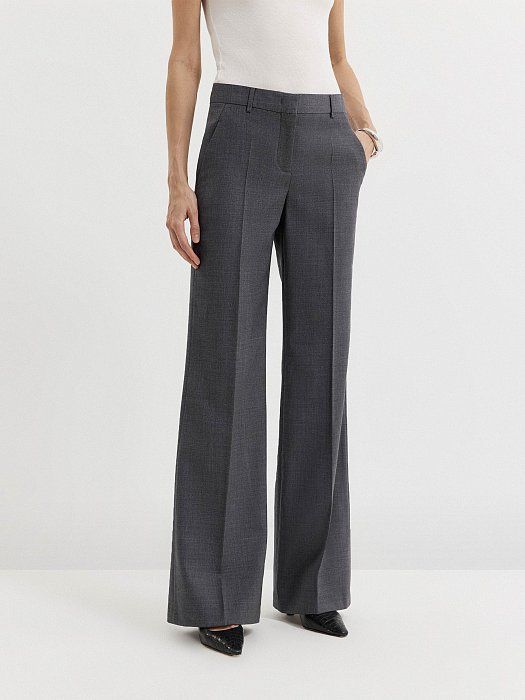 Flared wool suit pants 408450247-139