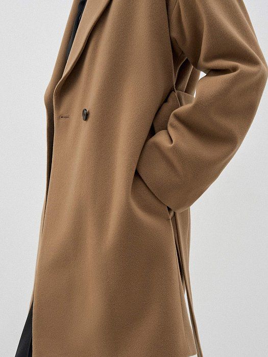 Double-breasted wool coat 424430121-262