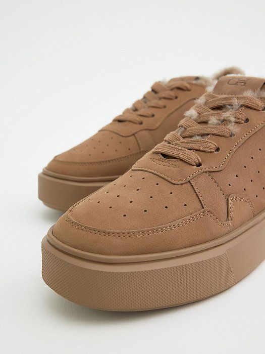 Warmed nubuck sneakers 902380027-262