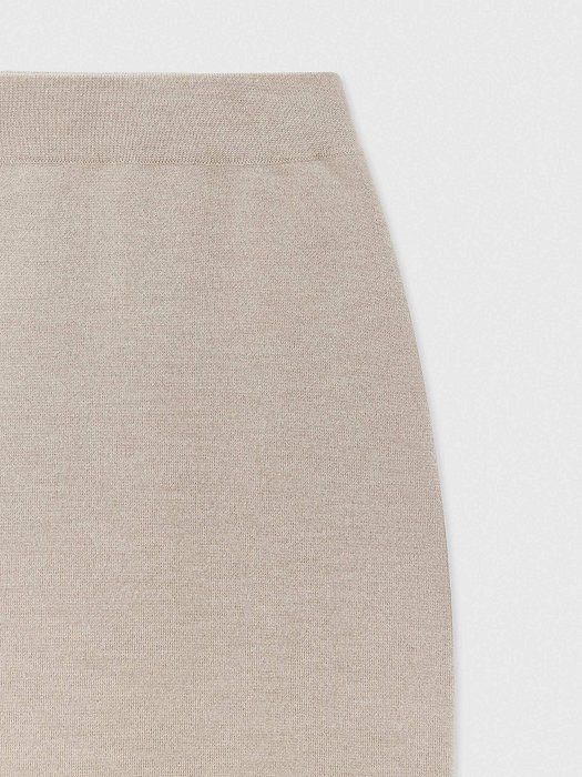 Merino wool midi skirt 404960162-727