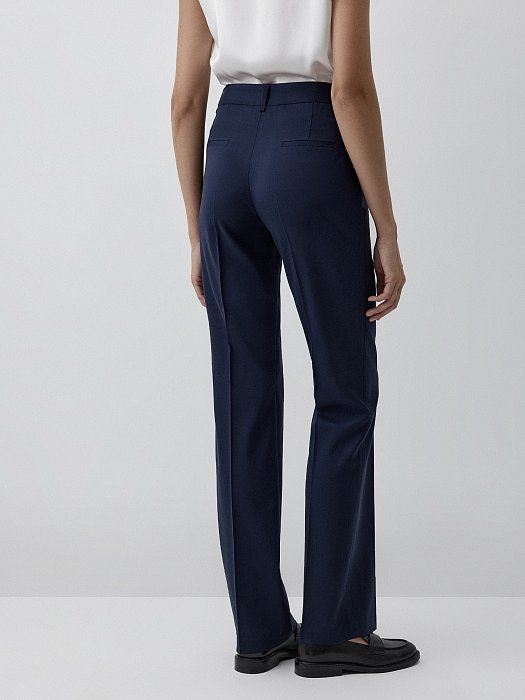 Straight pants in wool suit 40825225M2-140