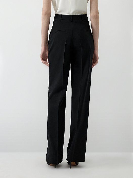 Wide wool pants 408250013-167