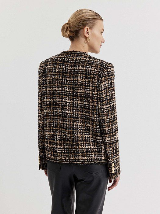 Chain Tweed Jacket (P158) 4310P40231-340