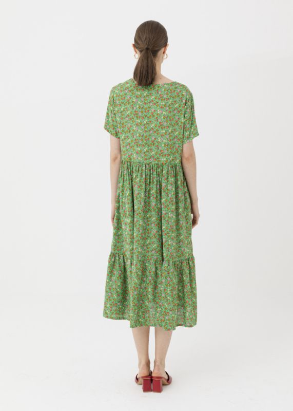 Viscose Floral Pattern Dress