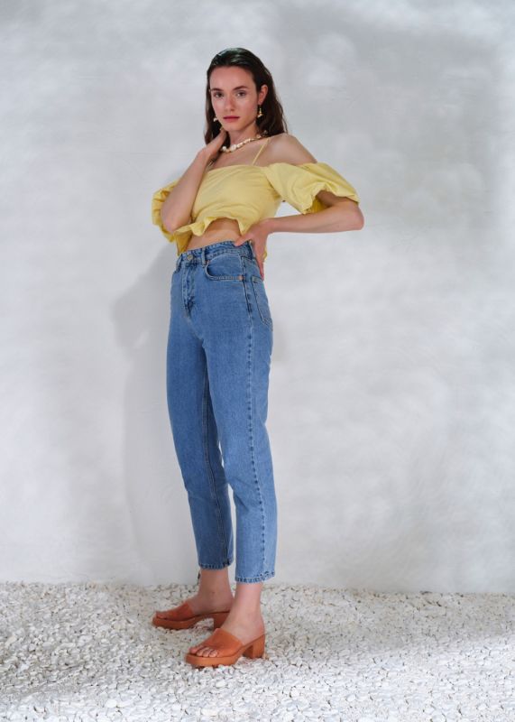 Poplin Crop Top