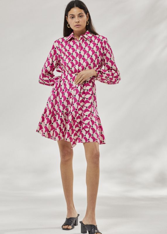 Geometric Pattern Dress