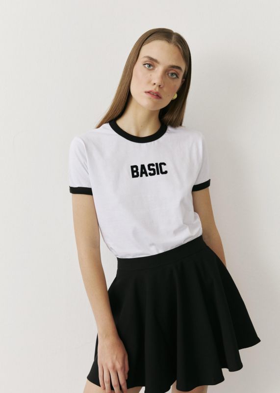 BASIC PRINTED T-SHIRT