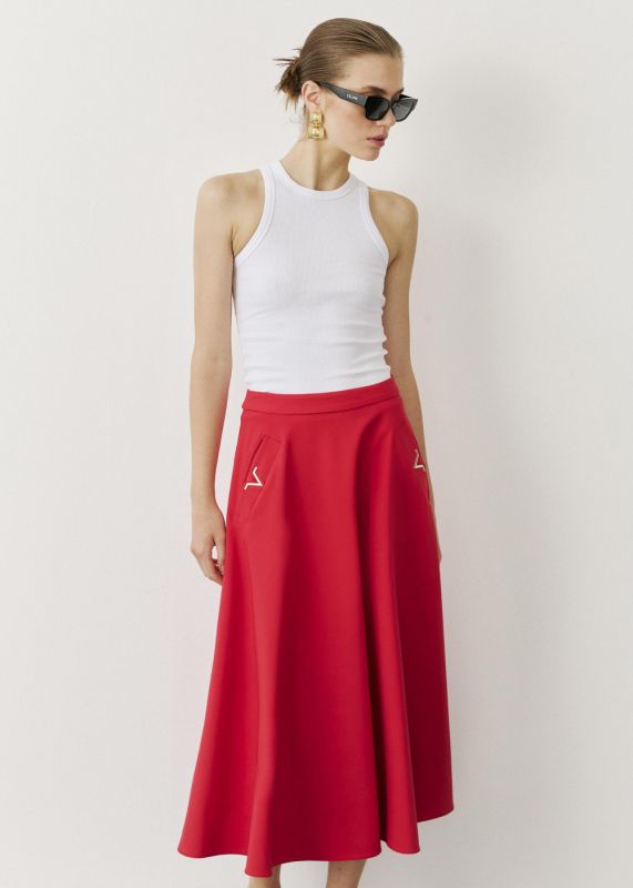 MINI LENGTH SKIRT WITH POCKETS