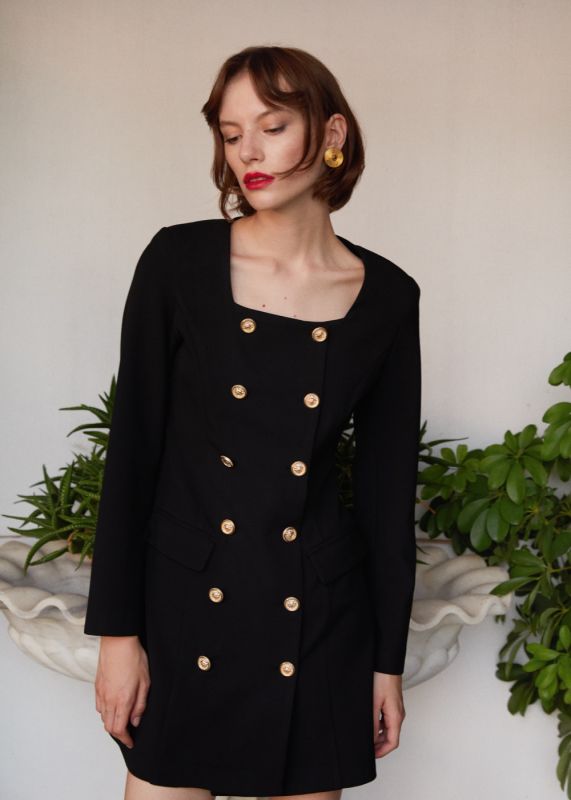 Double-breasted Jacket Dress