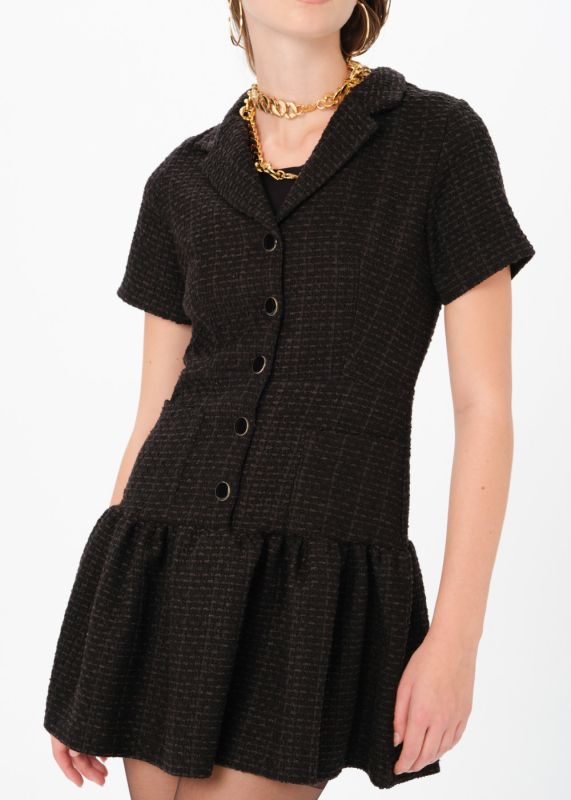 SHORT TWEED JACKET DRESS