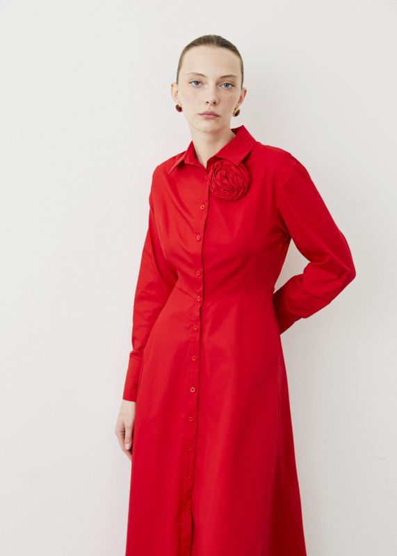 DESIGN MINI LENGTH SHIRT DRESS