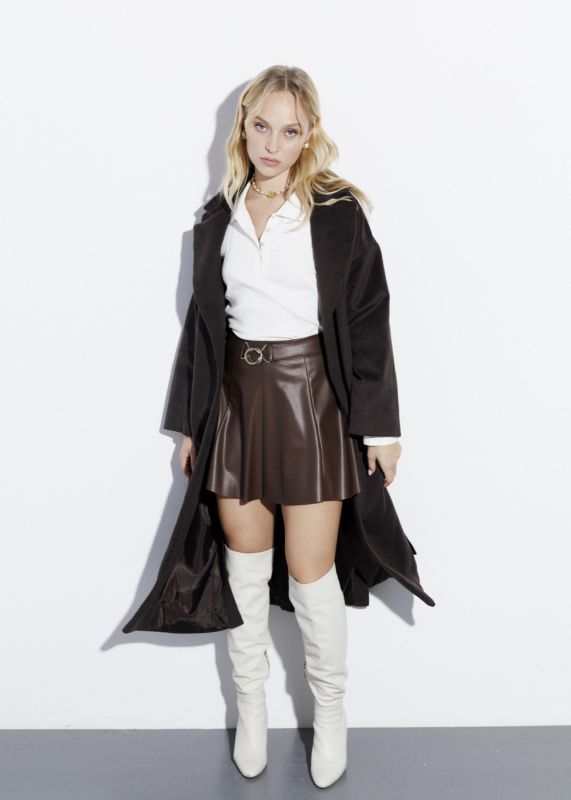 Belted Wool Coat