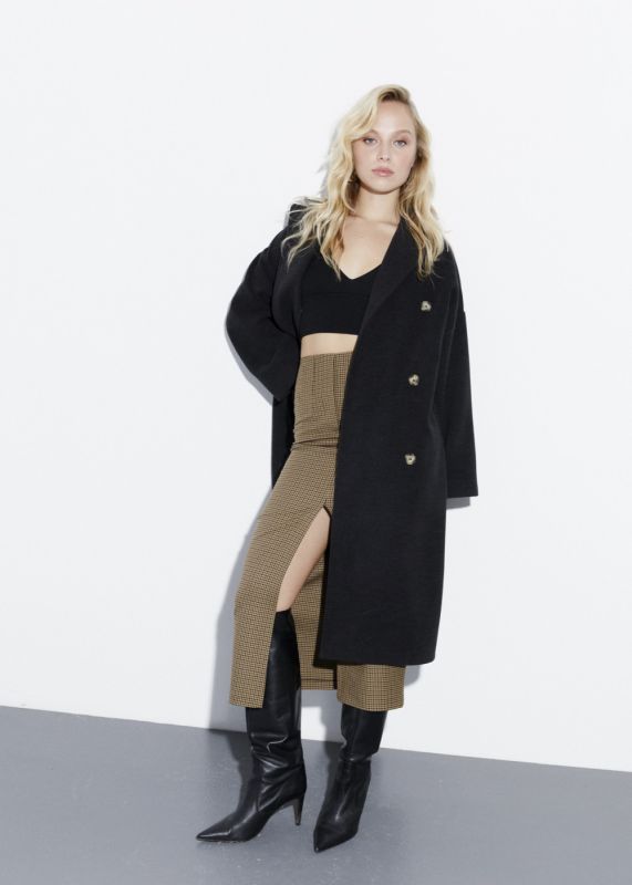 Oversized Cashmere Coat