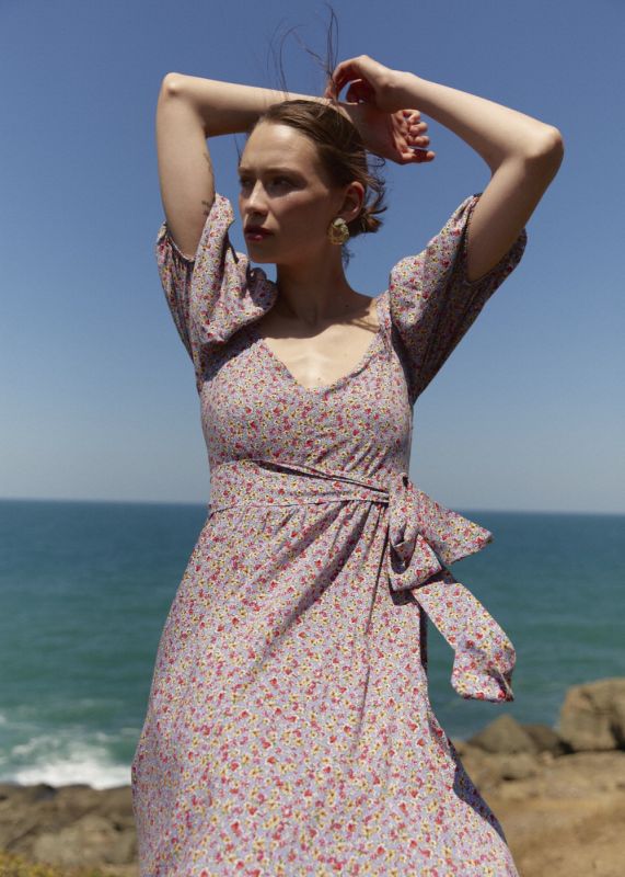 Flower Patterned Dress