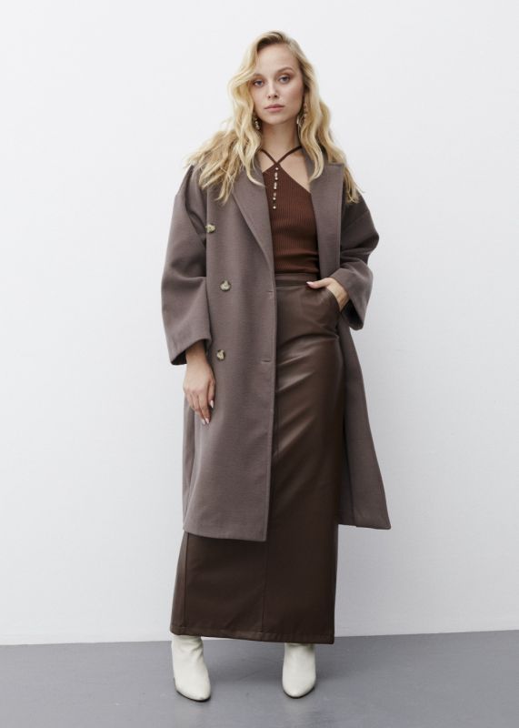 Oversized Cashmere Coat