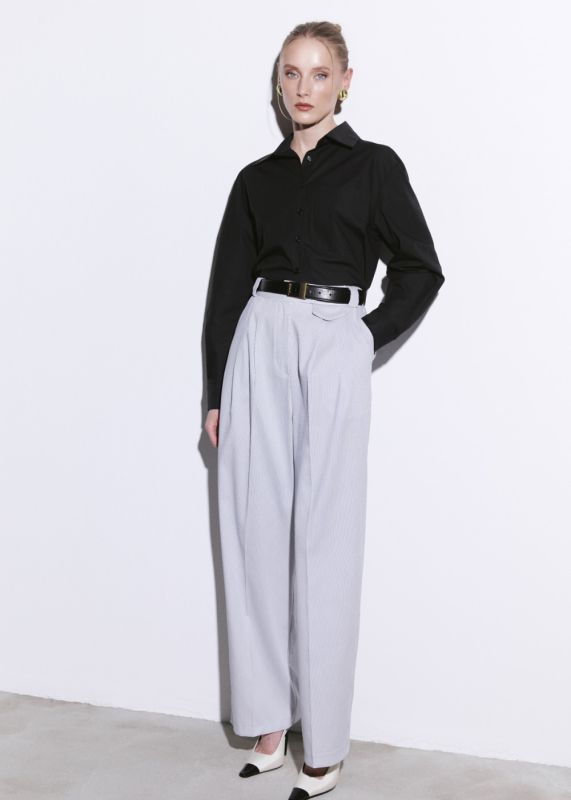 Loose Fit Palazzo Pants