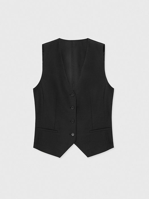 Vest made of 100% wool 408440132-167