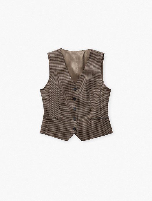 Houndstooth vest 422240121-260