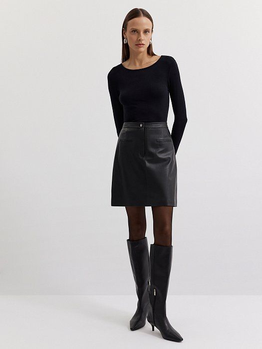 Leather skirt 903160097-167