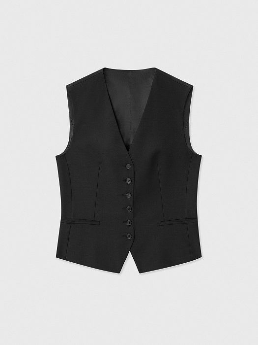 Classic vest made of 100% wool 408440023-167